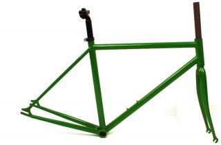51cm Track Bike Fixed Gear Chromoly Frame Set Fork NEW