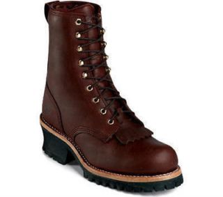 Mens Chippewa 73025 8 Sportility Redwood Insulated Logger Work Boots 