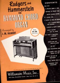 Rodgers and Hammerstein for Hammond Chord Organ (1955)