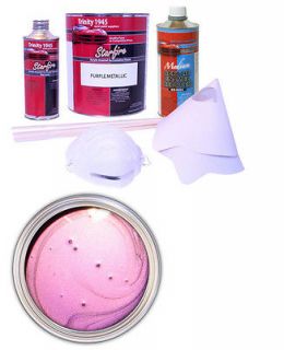 Purple Metallic Acrylic Enamel Auto Paint Kit