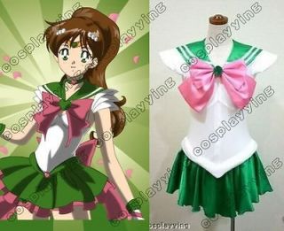 Sailor Moon Cosplay Sailor Jupiter Costume Custom made