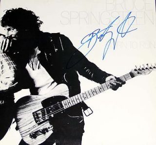 Bruce Springsteen Autograph Signed Born To Run Album AUTHENTIC