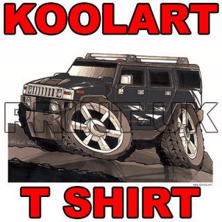 ADULTS OR KIDS T SHIRT HUMMER H2 # 1973