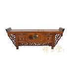 Chinese Antique Carved Ma Jiang Table w 4 Chairs 23P57