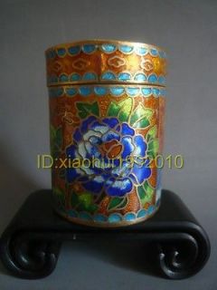 Chinese Old Beijing Handmade Cloisonne Snuff box ★★★★★