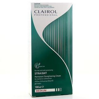 Clairol Professional Permanent Hair Straightening Cream Medium