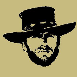 Clint Eastwood The Good, the Bad and the Ugly western movie t shirt