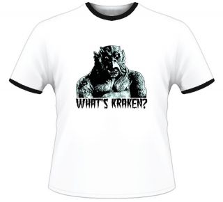 Whats Kraken? Clash Of The Titans Parody Movie Harryhausen T Shirt