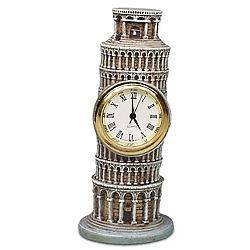 Leaning Tower of Pisa Clock Souvenir from Online Gift Store