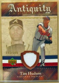 2007 Artifacts Antiquity Artifacts #TI Tim Hudson