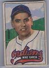 1955 Bowman 128 Mike Garcia Cleveland Indians NM
