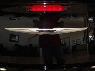 2012 Chrysler 300 SRT 8 Trunk Medallion W/Chrome Wings Mopar OEM NEW