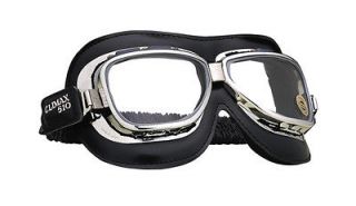 NEW CLIMAX 510 GOGGLES Classic VINTAGE Motorcycle FOR SPECTACLES TOO 