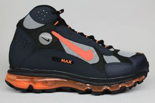 Nike Air Max Terra Sertig Neutral Grey Total Orange Dark Obsidian Men 