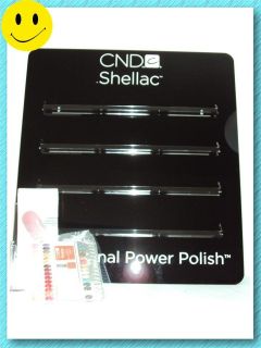 CND Shellac Wall Display Rack Hold Up To 52 Bottles ( Brand New)
