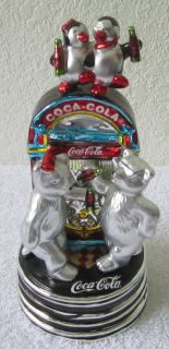 Coca Cola Brand Collection Glass Ceramic Musical Box