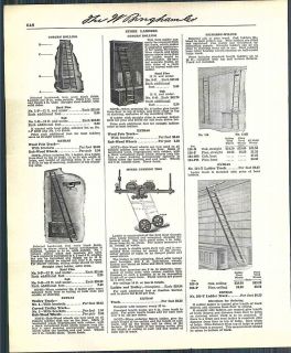 1939 40 Ad Coburn Rolling Store Library Ladders Richards Wilcox 
