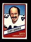 1976 WONDER BREAD #21 CLIFF HARRIS COWBOYS MINT 013943