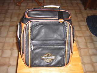   LEATHER BACK PACK BOOK BAG computer DUFFLE brand new with tags