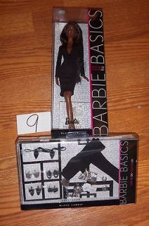 LOT # 9 BARBIE BASICS BLACK LABEL COLLECTOR~BARBIE DOLL~~NEW IN BOX 