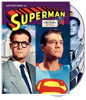 The Adventures of Superman The Complete 3rd 4th Seasons DVD, 2006, 5 
