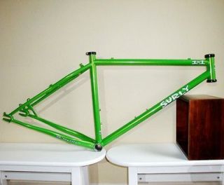 Surly 1x1 Green Single Speed Disc Mountain Bike Frame Medium 17 w 