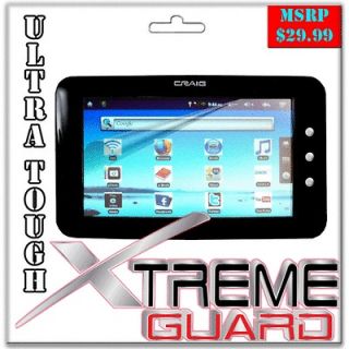   LCD Screen Protector Shield Skin For Craig 7 Tablet CVS CMP738B