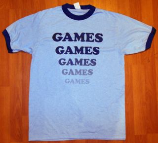 Adventureland GAMES T Shirt superbad Movie Promo Tee