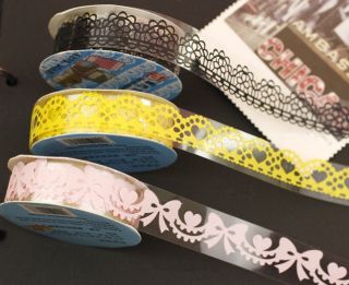 Colors U PICK DIY Lace Tape Multi Diary Computer Photos GIFT 2.5cm x 