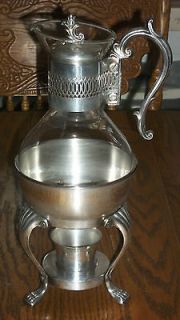 Vintage F B Rogers Silverplate Coffee Tea warmer