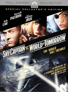 Sky Captain and the World of Tomorrow DVD, 2005, Full Frame