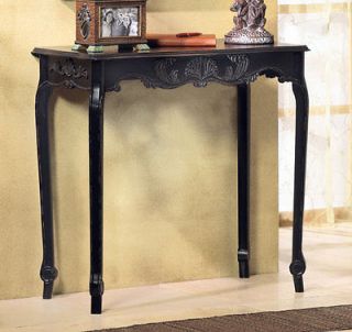 SCALLOP DETAIL HALL CONSOLE, SIDE TABLE