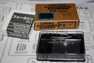 Contax FX 2 focusing screen for N1   New