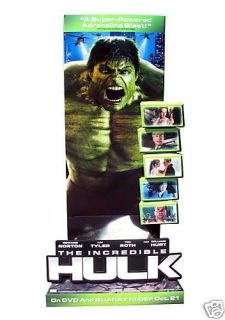 The Incredible Hulk Standee Collectible 2008 lifesize 6Feet Tall