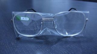 New Reading Eye Glass Magnifying Optical Spectales +4.0