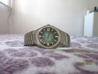 FABULOUS.100% AUTHENTIC MENS RADO CONWAY.SWISS MADE.2 TONE DIAL 