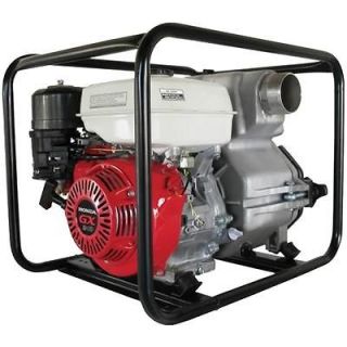 WP 4013HR 4 Water Transfer Centrifugal Pump Honda GX390 13Hp 422gpm 
