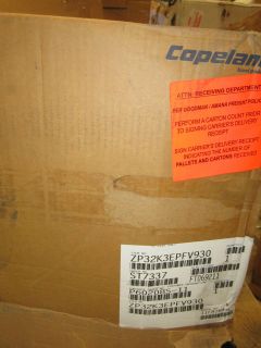 NEW Copeland Scroll Compressor 2.8 Ton 1Ph R410A ZP32K3EPFV930