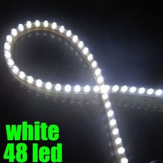 White Aquarium Fish Tank Light Lighting 48 Led + Power