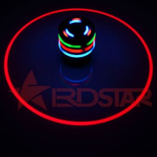 Single Laser LED MUSIC Gyro Toy Light Plastic Peg Top Spinner Spinning 