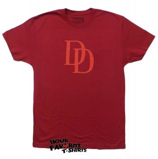 Daredevil Symbol Costume Marvel Officially Licensed Adult Shirt S XXL