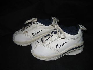 Nike Toddler Cortez Boys Shoes Size 3C White and Blue