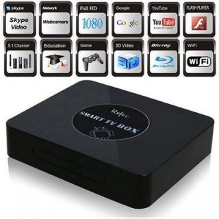   M6 Google Android 4.0 Smart TV BOX Cortex A9 Bult in WIFI LAN + Mouse