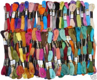 100 Anchor Cross Stitch Embroidery Thread Floss / Skeins, Free Postage