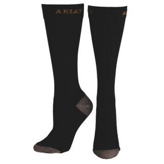 ARIAT Coolmax Slim Sport Tall Boot Socks   Black or White   One Size