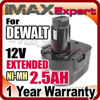   NI MH BATTERY for DEWALT 12 VOLT 9071 9072 Cordless Drill Power Tool