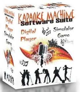 PC Karaoke Machine Suite Digital Player & Simulator Game  CDG & +G 