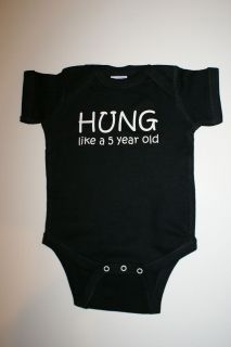 Funny Cute Baby Infant Onesie Creeper NWT  to USA Hung 