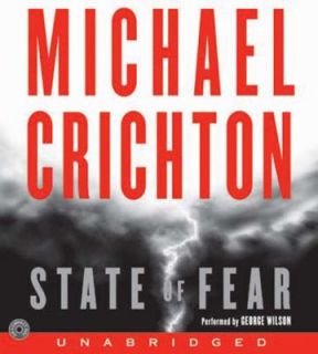 State of Fear by Michael Crichton 2004, CD, Unabridged