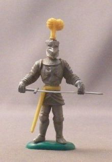 Crescent 54mm Knight Swoppet Standing with Sword Excellent